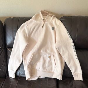 Carhartt Women's Cream Hoodie Sweater